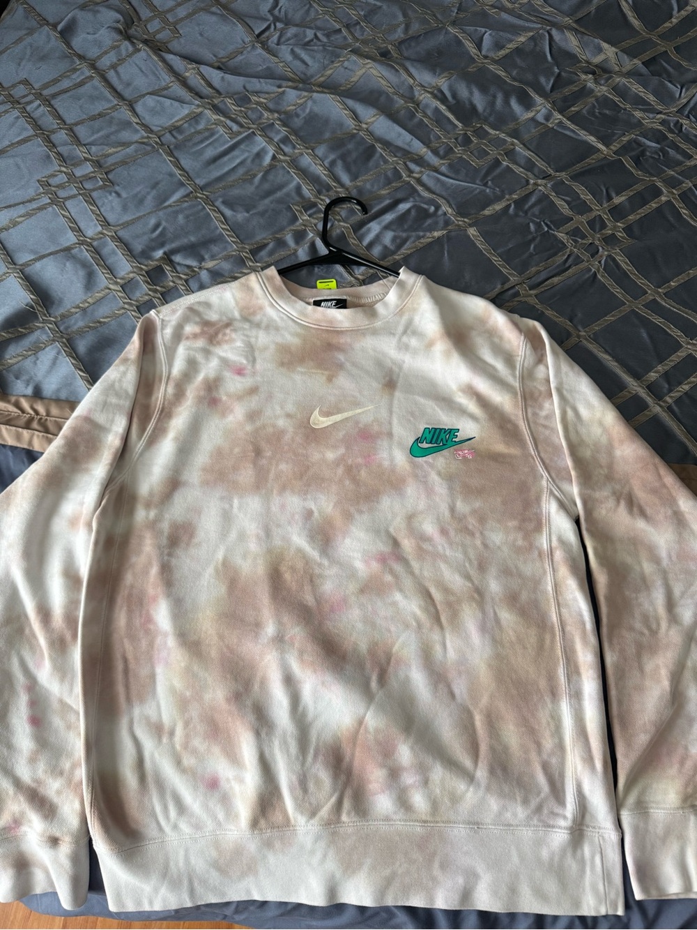 2021 Nike Crew tie-dyed Sweatshirt